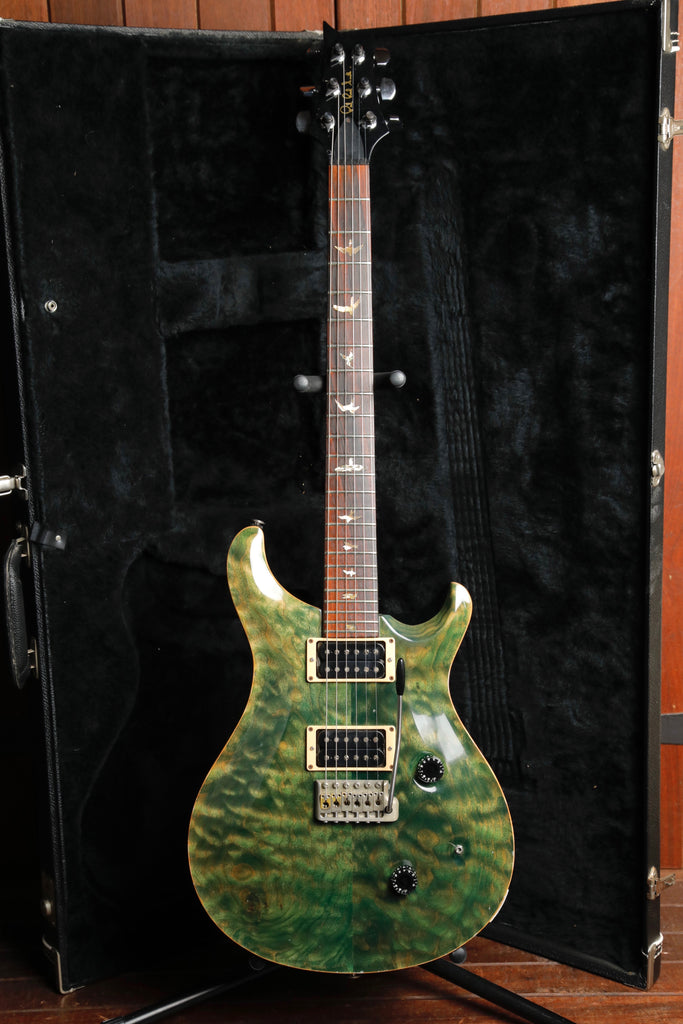 PRS Custom 22 Tremolo Emerald Green Electric Guitar Pre-Owned