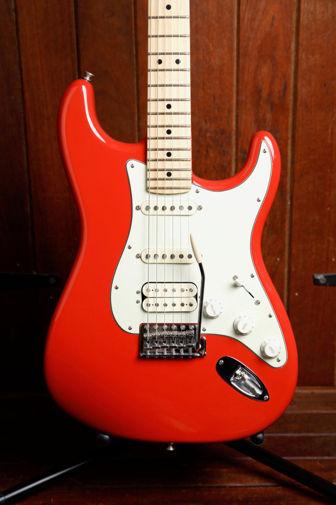 Fender American Special Stratocaster HSS Fiesta Red Electric Guitar 2017 Pre-Owned