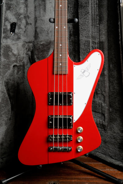 Epiphone Thunderbird 64 Red Bass Guitar w/Case Pre Owned