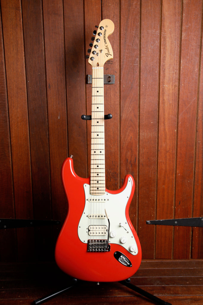 Fender American Special Stratocaster HSS Fiesta Red Electric Guitar 2017 Pre-Owned