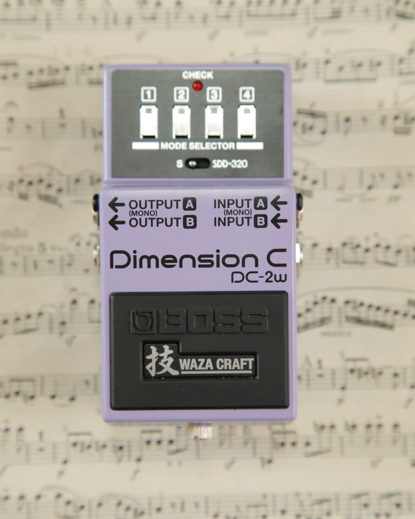 Boss DC-2W Dimension C Chorus Pedal Waza Craft Pre-Owned