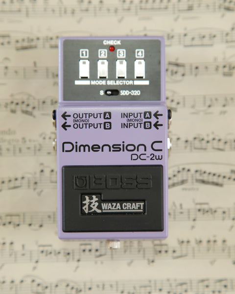 Boss DC-2W Dimension C Chorus Pedal Waza Craft Pre-Owned