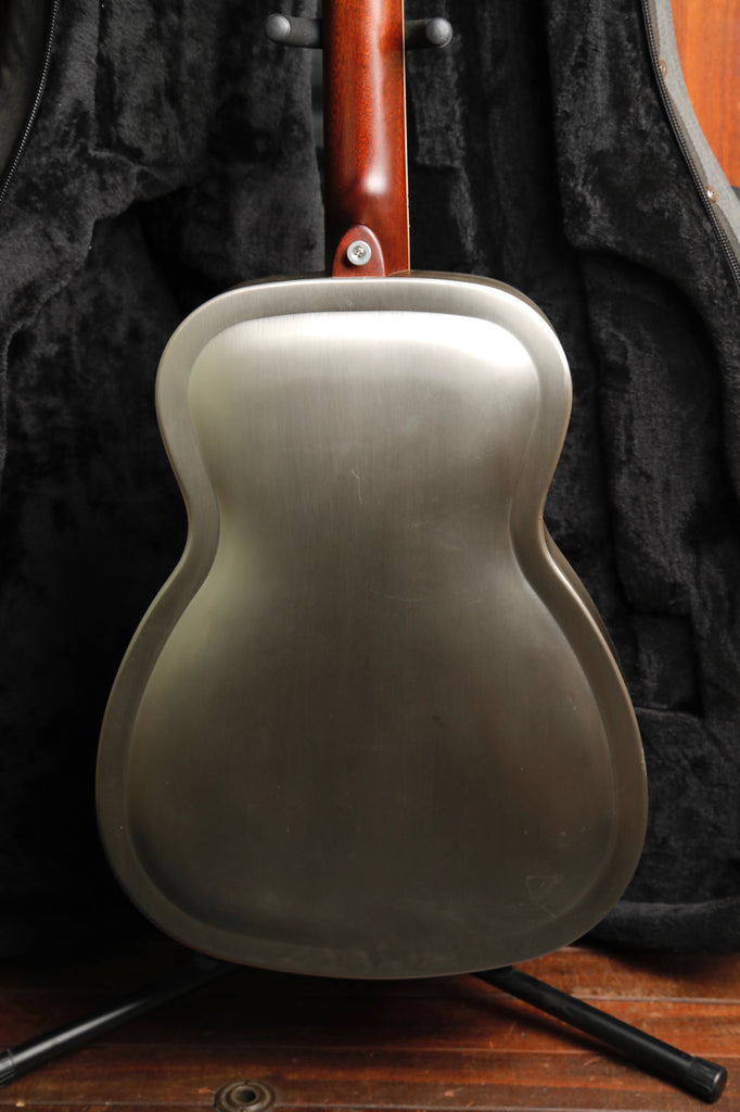 Bourbon Street 1C-A Style 0 Distressed Look Resonator w/ Pickup & Case Pre-Owned