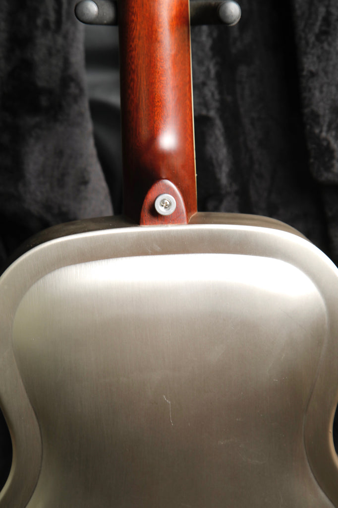 Bourbon Street 1C-A Style 0 Distressed Look Resonator w/ Pickup & Case Pre-Owned