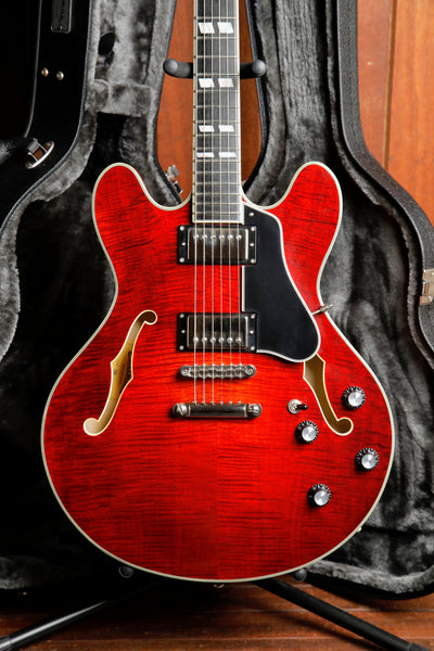 Eastman T486 Semi-Hollow Electric Guitar Classic Finish Pre-Owned