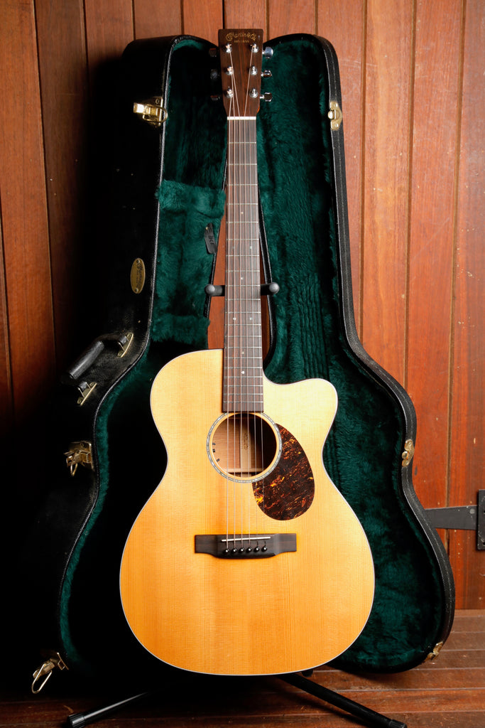 Martin OMC-16E Koa Acoustic-Electric Guitar 2006 Pre-Owned