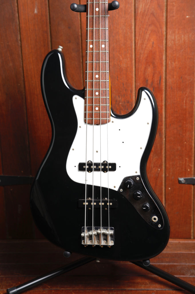 Fender Japan Jazz Bass Black Bass Guitar 1994 Pre-Owned