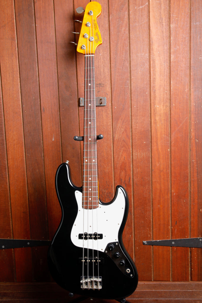 Fender Japan Jazz Bass Black Bass Guitar 1994 Pre-Owned