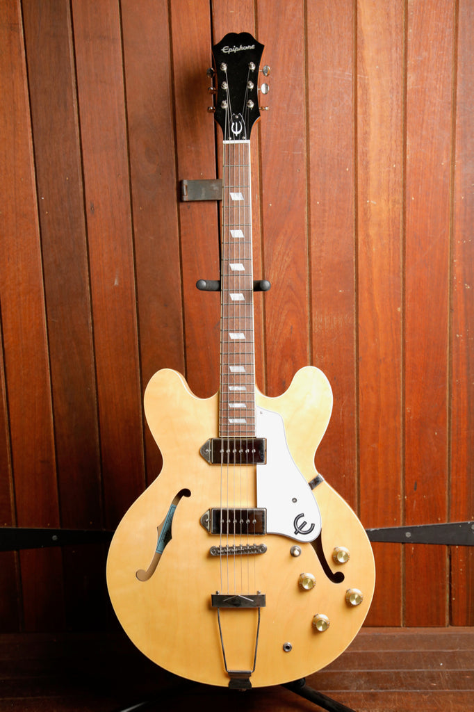 Epiphone Casino Hollowbody Natural Electric Guitar 2024 Pre-Owned