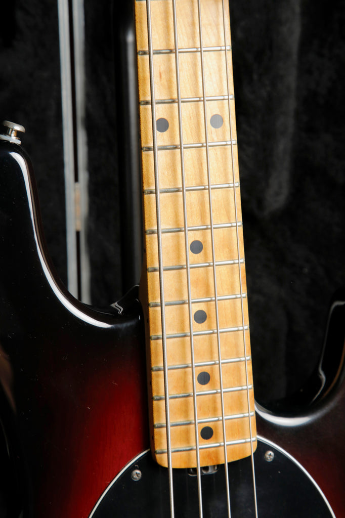 Ernie Ball Music Man StingRay 3 EQ H Black Cherry Burst Bass Guitar Pre-Owned