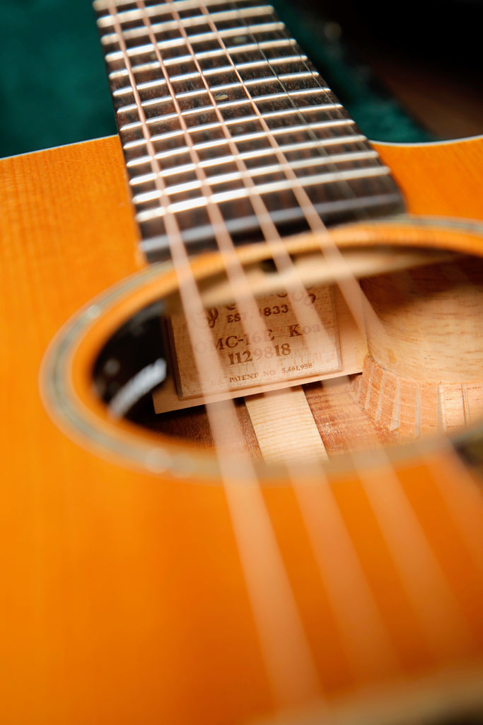 Martin OMC-16E Koa Acoustic-Electric Guitar 2006 Pre-Owned