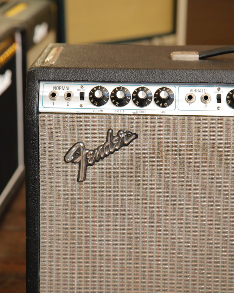 Fender Twin Reverb Vintage 1975 2x12" Valve Guitar Combo Amplifier Pre-Owned