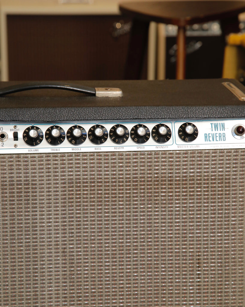 Fender Twin Reverb Vintage 1975 2x12" Valve Guitar Combo Amplifier Pre-Owned