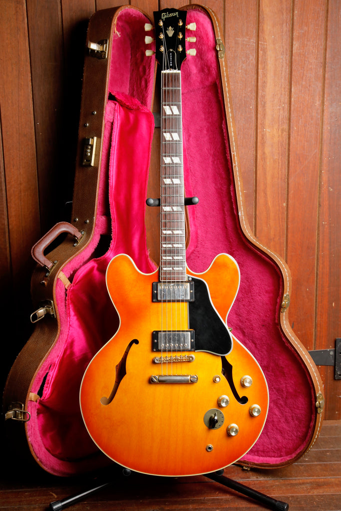 Gibson Custom ES-345 Iced Tea Burst Semi-Hollow Electric Guitar 2008 Pre-Owned