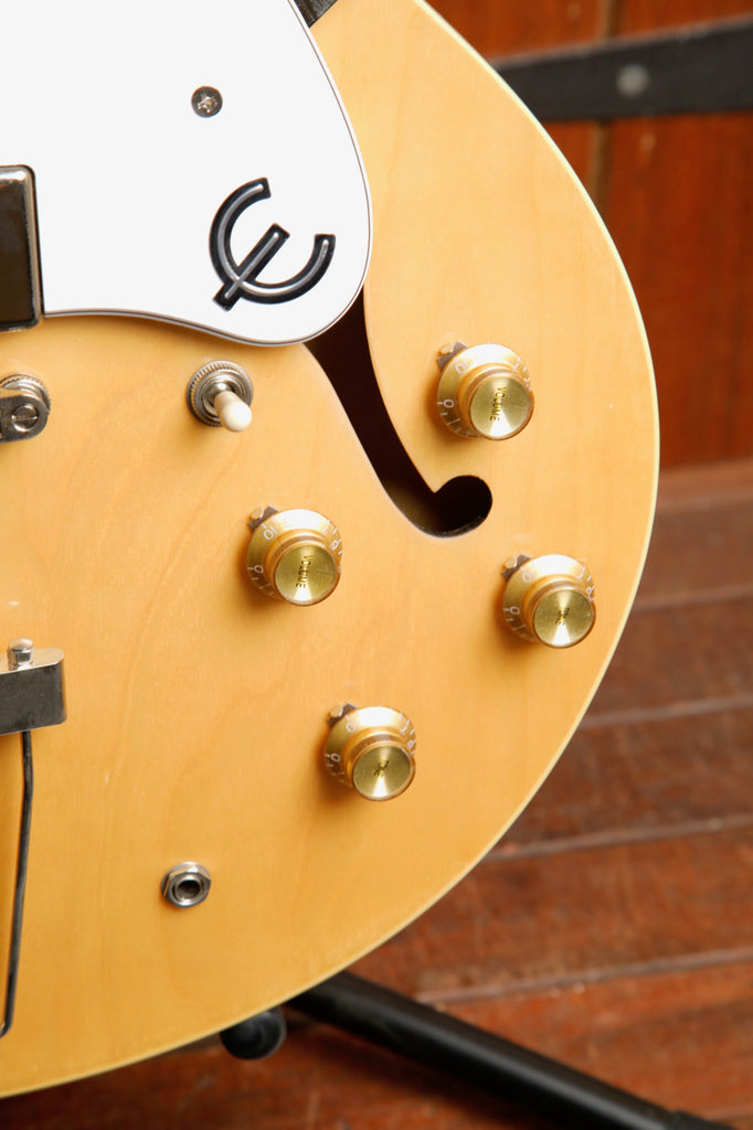 Epiphone Casino Hollowbody Natural Electric Guitar 2024 Pre-Owned