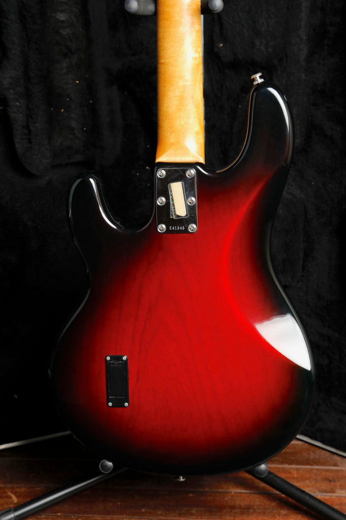 Ernie Ball Music Man StingRay 3 EQ H Black Cherry Burst Bass Guitar Pre-Owned