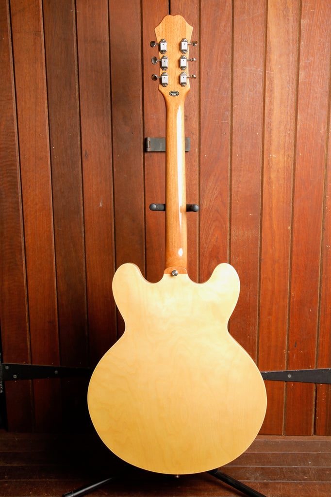 Epiphone Casino Hollowbody Natural Electric Guitar 2024 Pre-Owned