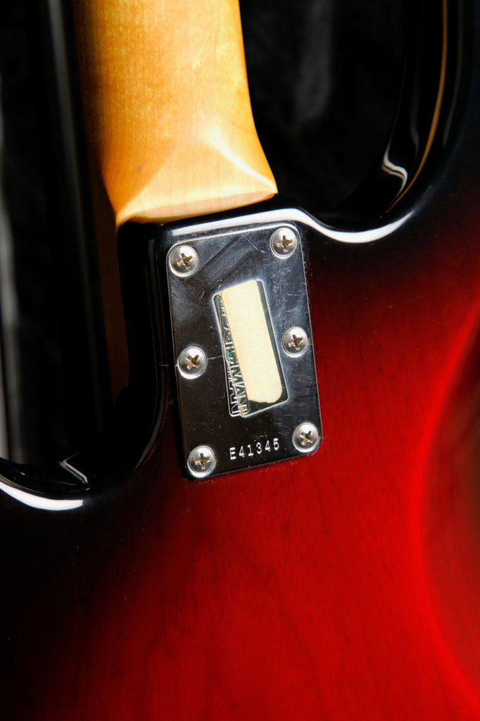 Ernie Ball Music Man StingRay 3 EQ H Black Cherry Burst Bass Guitar Pre-Owned