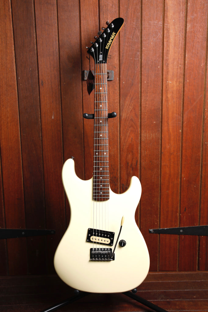 Kramer Baretta Special Vintage White Electric Guitar Pre-Owned