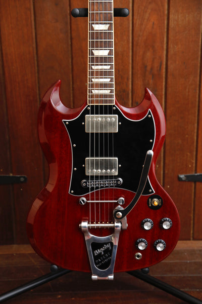 Gibson SG Standard With Bigsby Heritage Cherry Electric Guitar 2020 Pre-Owned