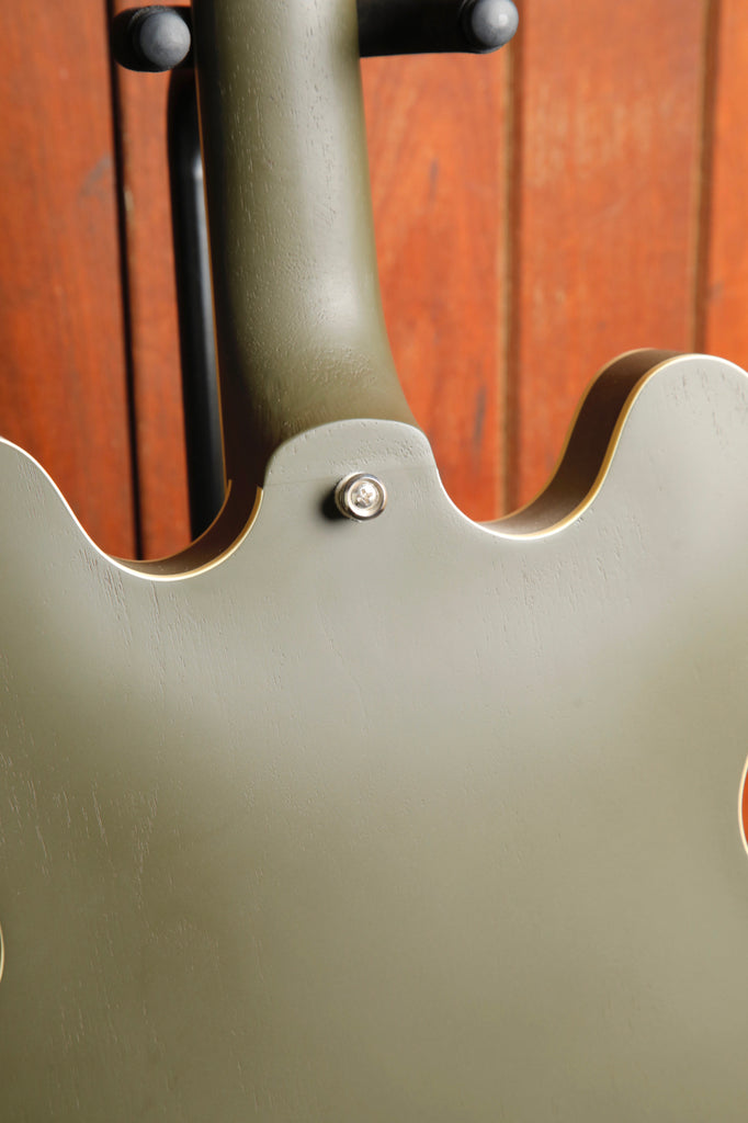 Epiphone Casino Worn Olive Drab Hollowbody Electric Guitar Pre-Owned