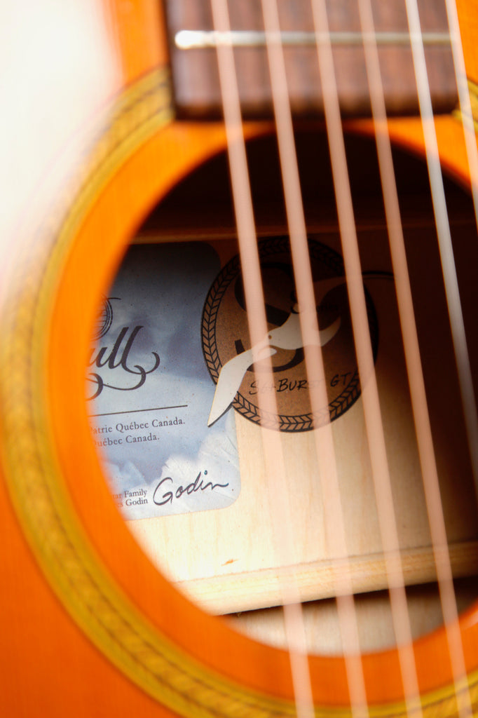 Seagull S6 Spruce Sunburst  Gloss Top Dreadnought Acoustic Guitar Pre-Owned
