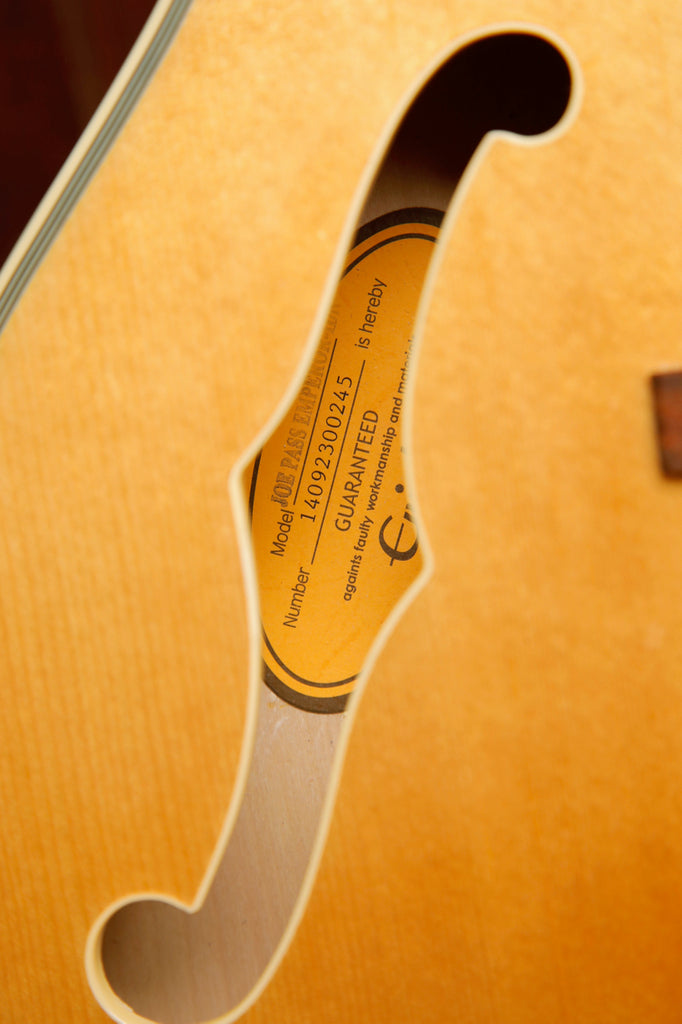 Epiphone Joe Pass Signature Emperor II Hollowbody Electric Guitar Pre-Owned