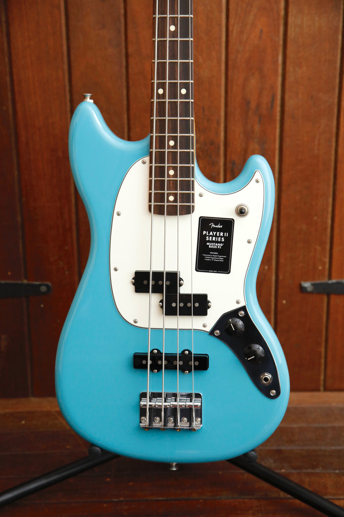 Fender Player II Mustang Bass Aquatone Blue