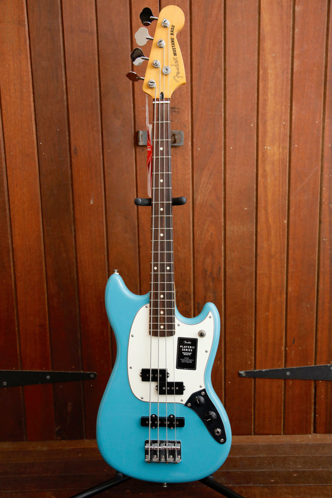 Fender Player II Mustang Bass Aquatone Blue