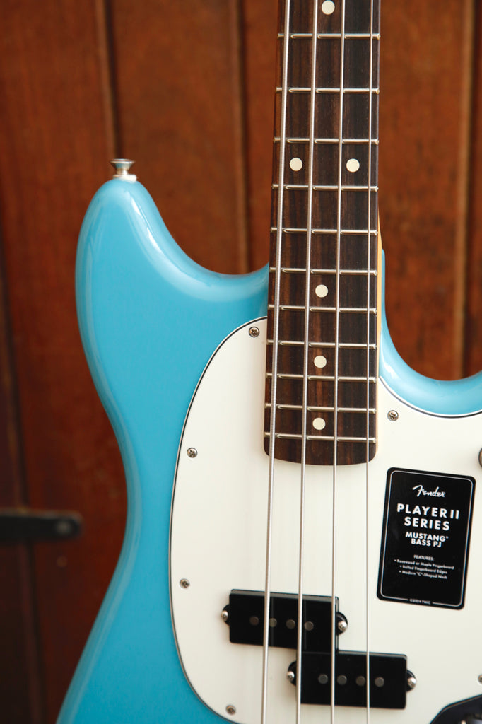 Fender Player II Mustang Bass Aquatone Blue