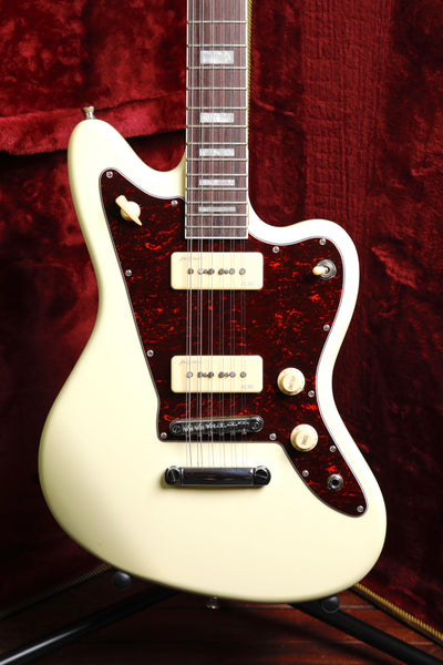 Alan Entwistle RJT-60/12 12-String Vintage White Electric Guitar w/Case Pre-Owned