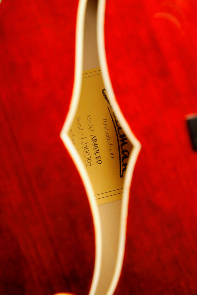 Eastman AR403CED Classic Archtop Hollowbody Electric Guitar