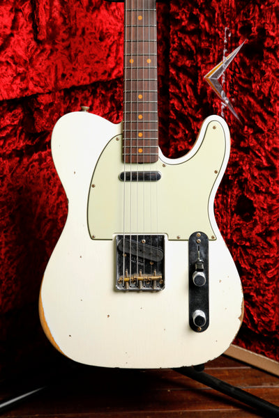 Fender Custom Shop LTD '61 Telecaster Aged Olympic White Relic Electric Guitar Pre-Owned
