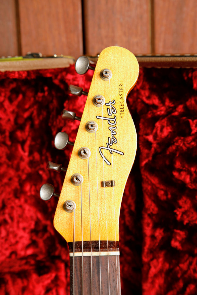 Fender Custom Shop LTD '61 Telecaster Aged Olympic White Relic Electric Guitar Pre-Owned