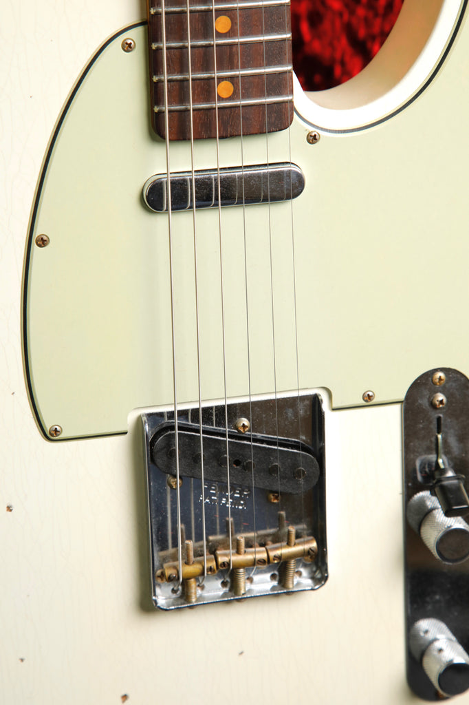 Fender Custom Shop LTD '61 Telecaster Aged Olympic White Relic Electric Guitar Pre-Owned