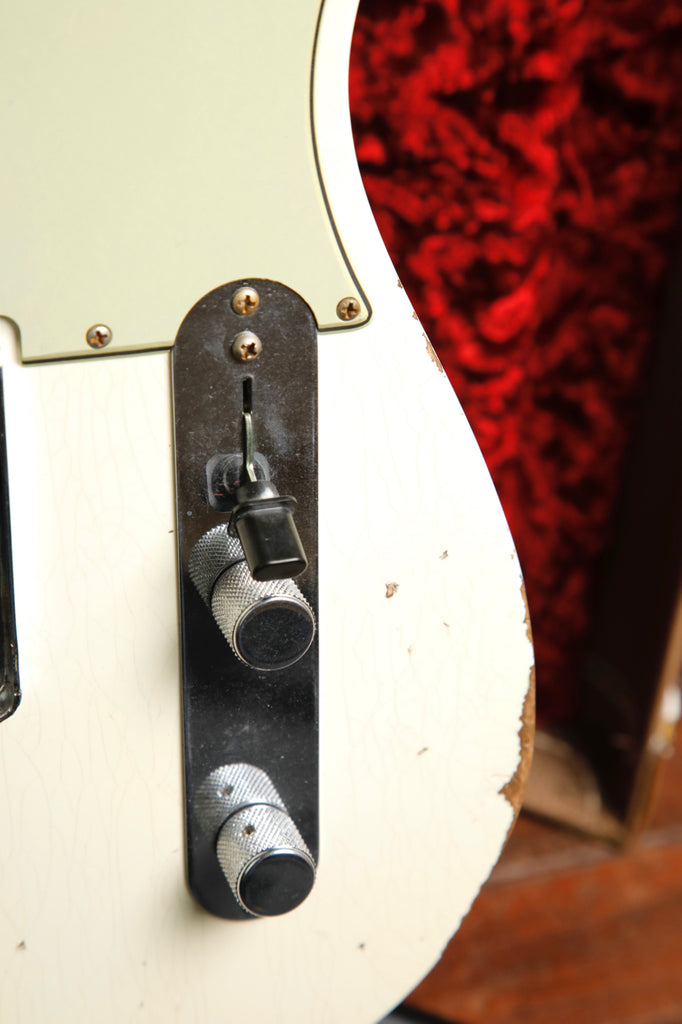 Fender Custom Shop LTD '61 Telecaster Aged Olympic White Relic Electric Guitar Pre-Owned