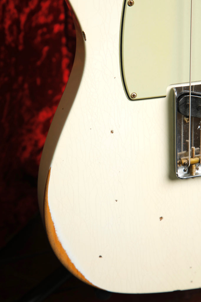 Fender Custom Shop LTD '61 Telecaster Aged Olympic White Relic Electric Guitar Pre-Owned