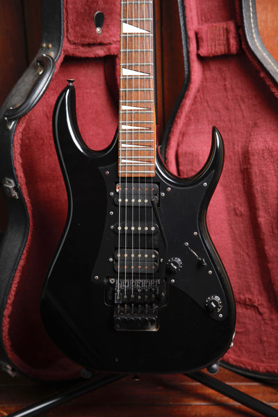 Ibanez EX350 Black Electric Guitar Made in Korea 1990 Pre-Owned
