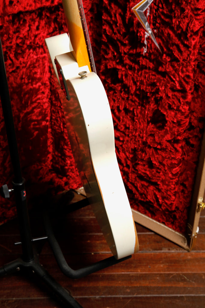 Fender Custom Shop LTD '61 Telecaster Aged Olympic White Relic Electric Guitar Pre-Owned