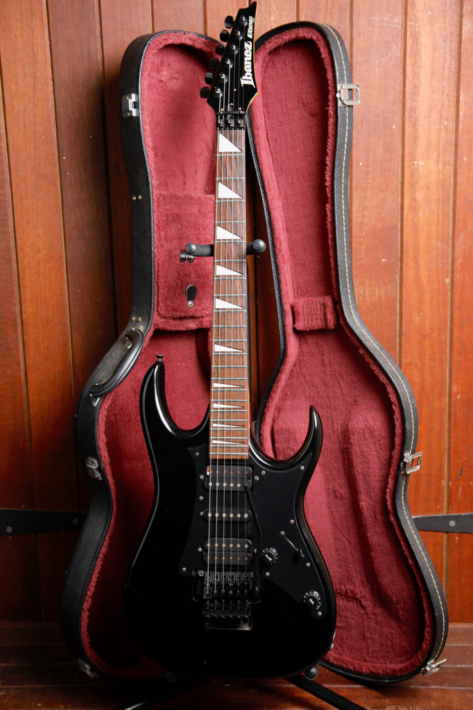 Ibanez EX350 Black Electric Guitar Made in Korea 1990 Pre-Owned