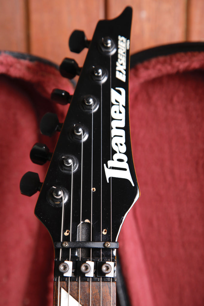 Ibanez EX350 Black Electric Guitar Made in Korea 1990 Pre-Owned