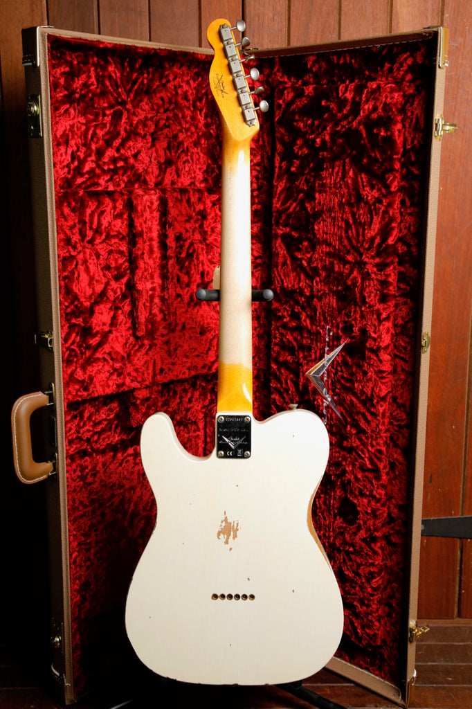 Fender Custom Shop LTD '61 Telecaster Aged Olympic White Relic Electric Guitar Pre-Owned