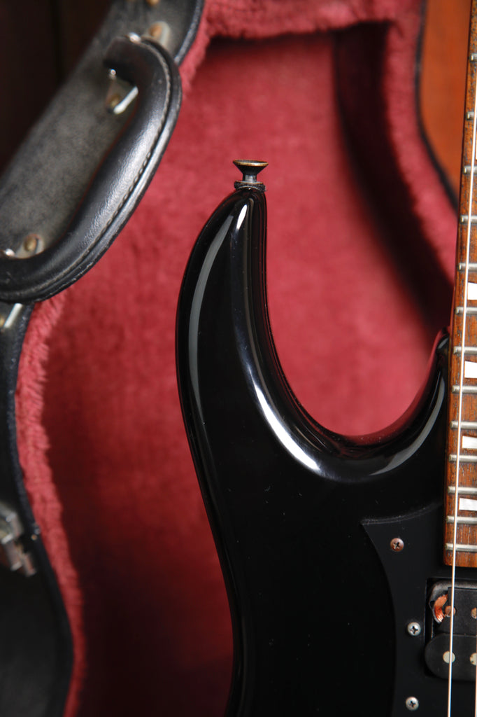 Ibanez EX350 Black Electric Guitar Made in Korea 1990 Pre-Owned
