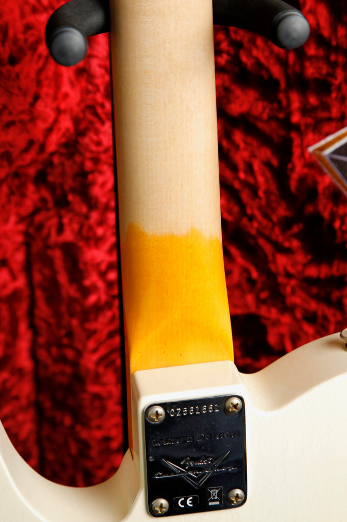 Fender Custom Shop LTD '61 Telecaster Aged Olympic White Relic Electric Guitar Pre-Owned