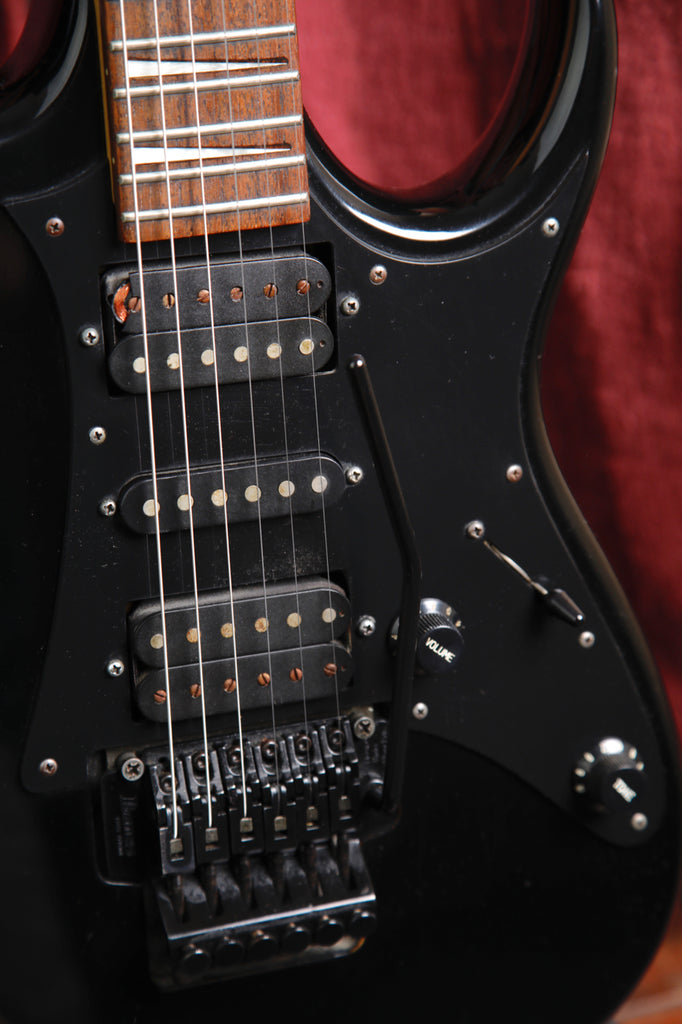 Ibanez EX350 Black Electric Guitar Made in Korea 1990 Pre-Owned