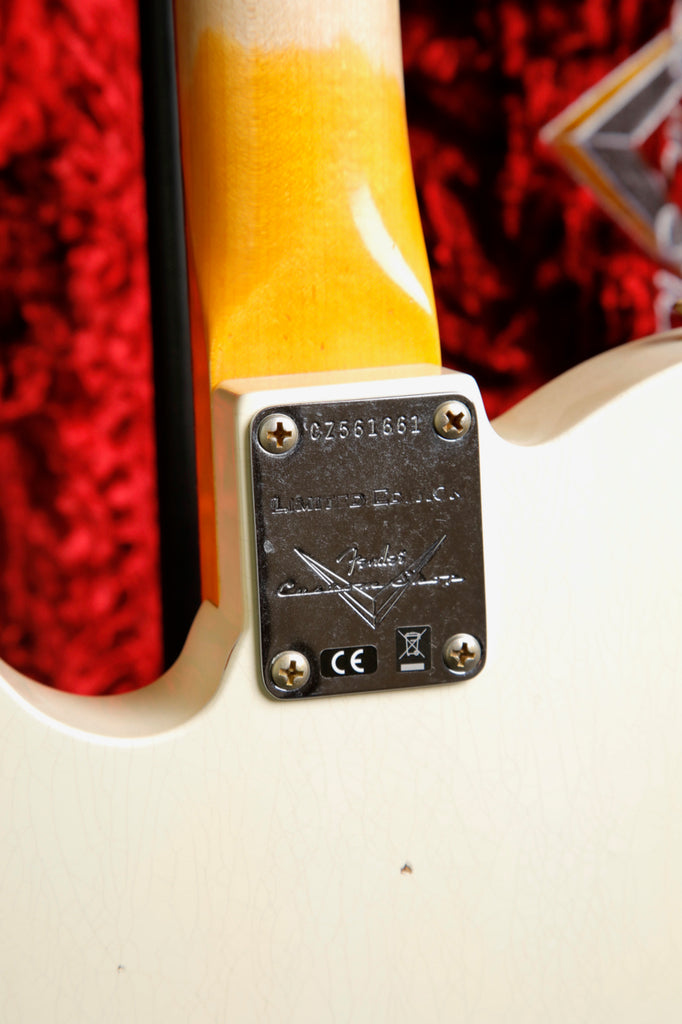Fender Custom Shop LTD '61 Telecaster Aged Olympic White Relic Electric Guitar Pre-Owned