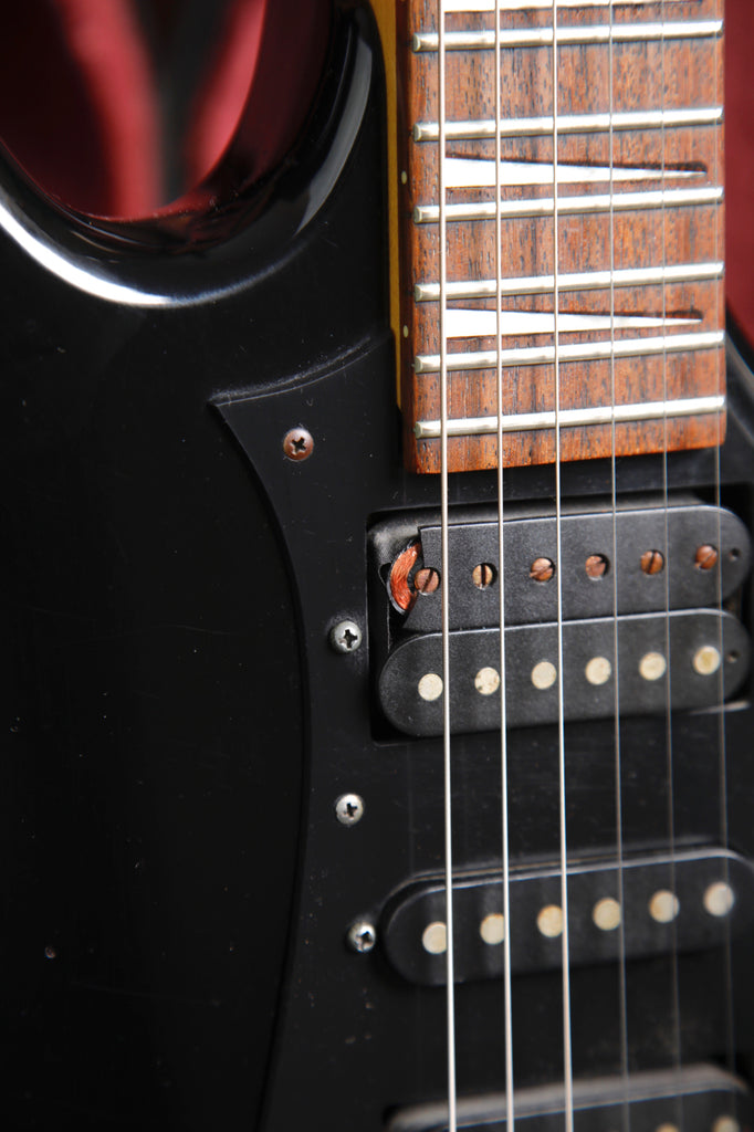 Ibanez EX350 Black Electric Guitar Made in Korea 1990 Pre-Owned