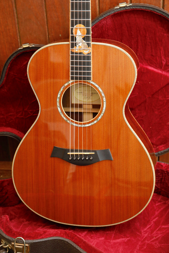 Taylor Custom GC Grand Concert Sinker Redwood/Indian Rosewood Acoustic Guitar 2007 Pre-Owned