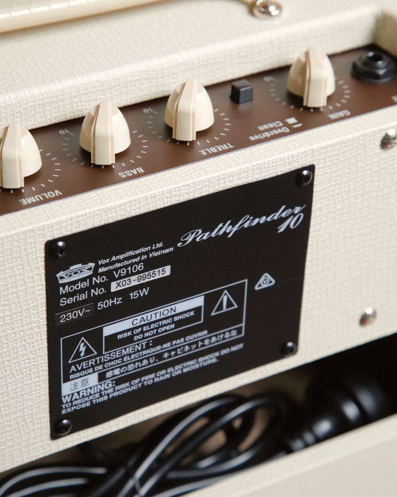 Vox Pathfinder 10 Limited Edition Cream Guitar Practice Amp