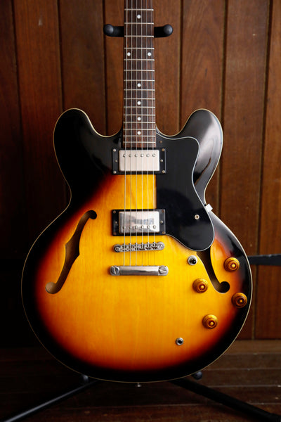 Epiphone ES-335 DOT Vintage Sunburst Semi-Hollow Electric Guitar 2012 Pre-Owned